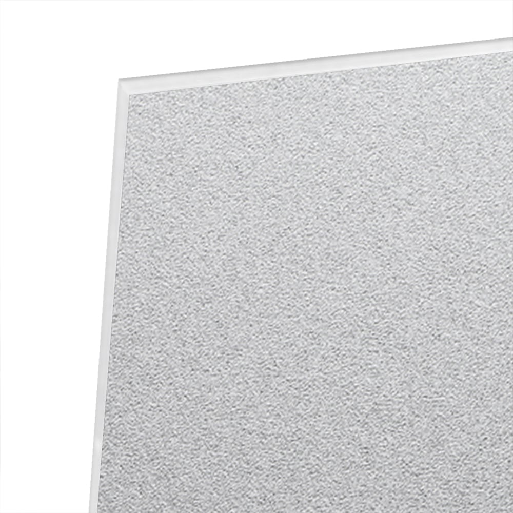 Minimalistisches Glasbild mit dezenten Reflexionen – Glasbild aus Sicherheitsglas, Größe 100x100_rond