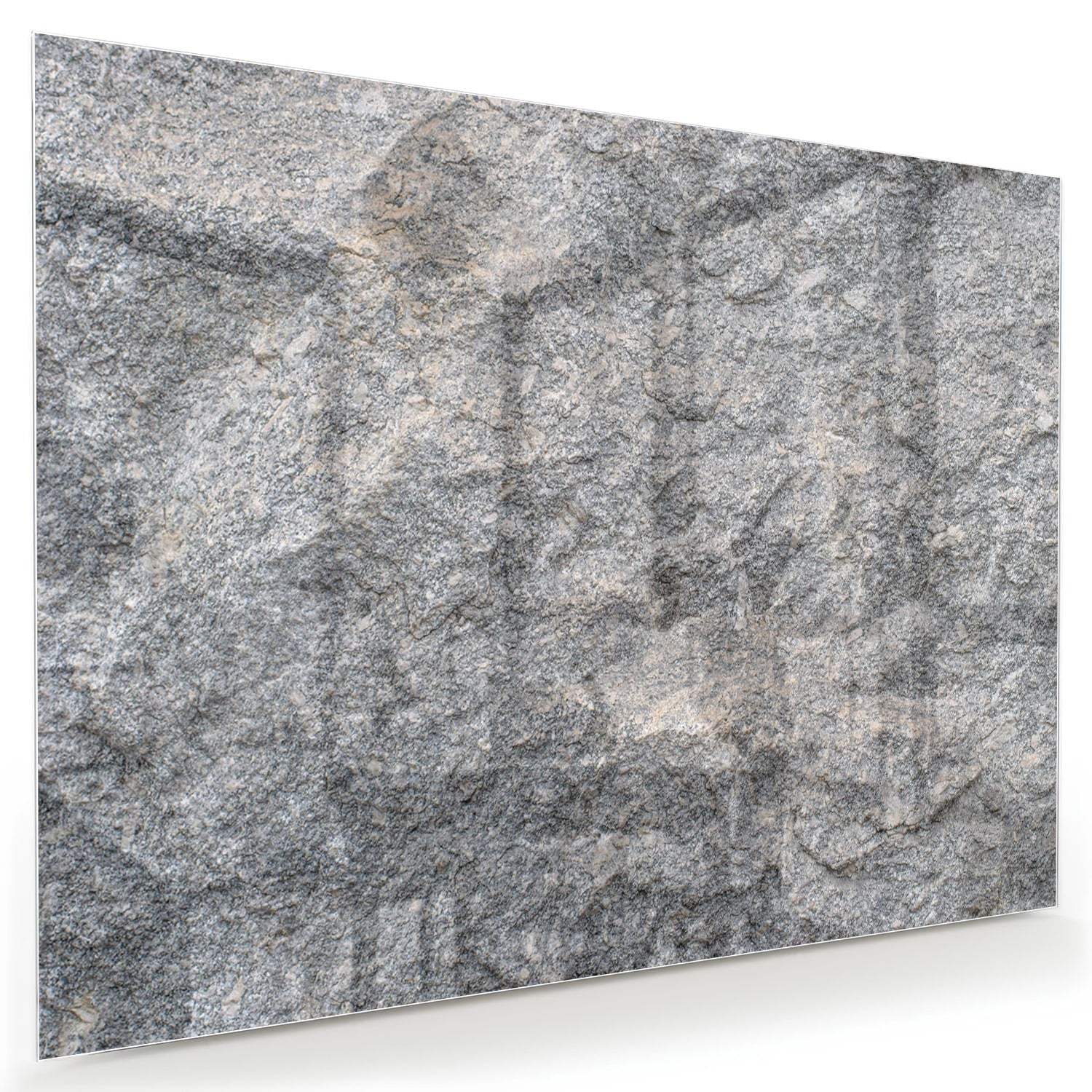 Elegantes Glasbild mit abstrakter Textur