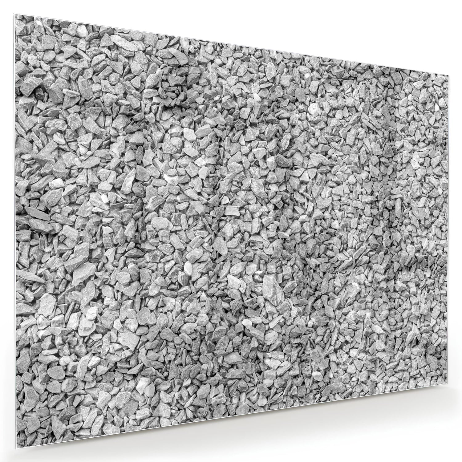 Abstraktes Glasbild mit einzigartiger Textur
