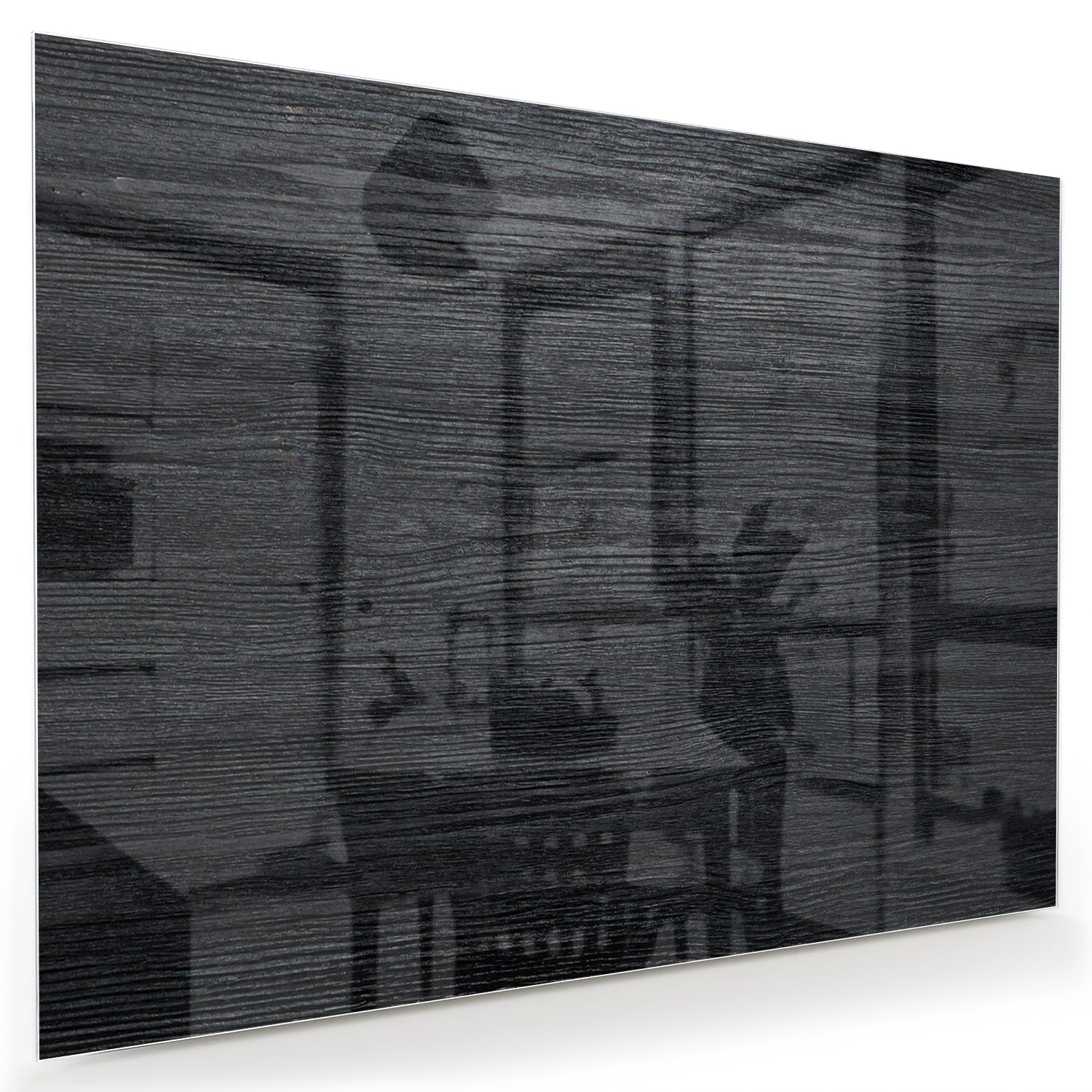 Elegantes Glasbild für moderne Innenräume