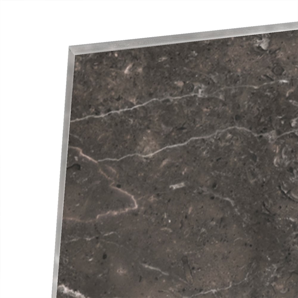 Elegantes Glasbild mit Marmordesign