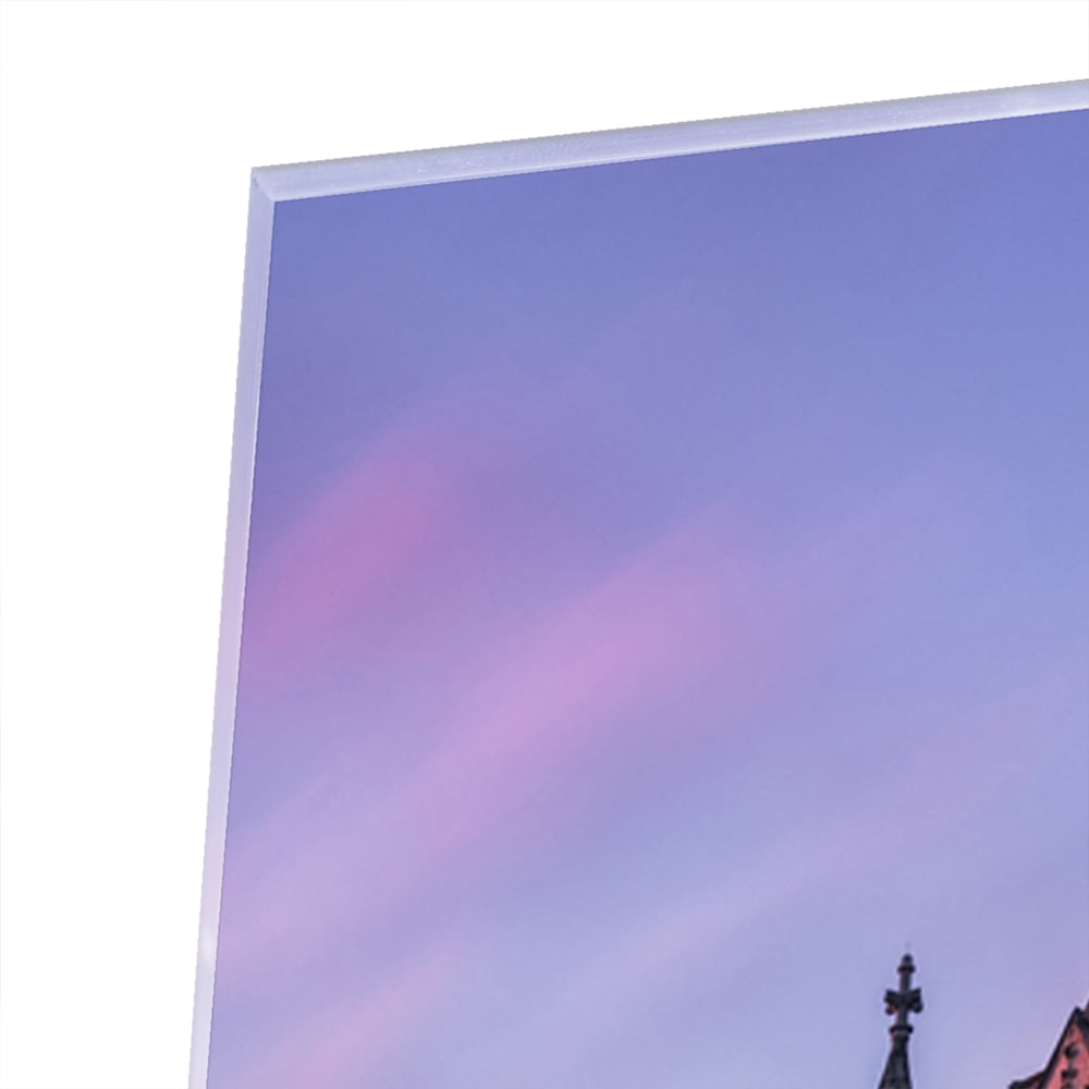 Glasbild mit der Tower Bridge in London