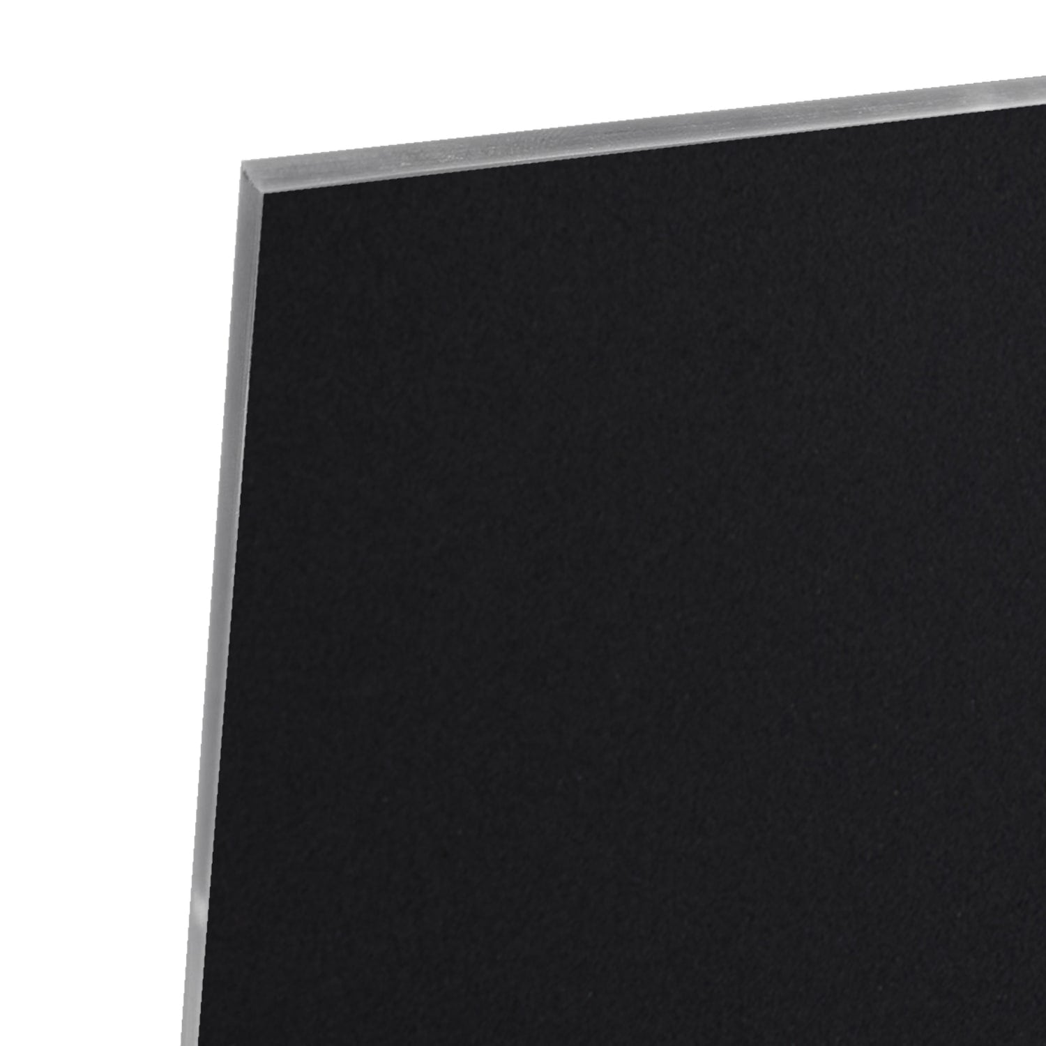 Modernes schwarzes Glasbild für stilvolle Innenräume