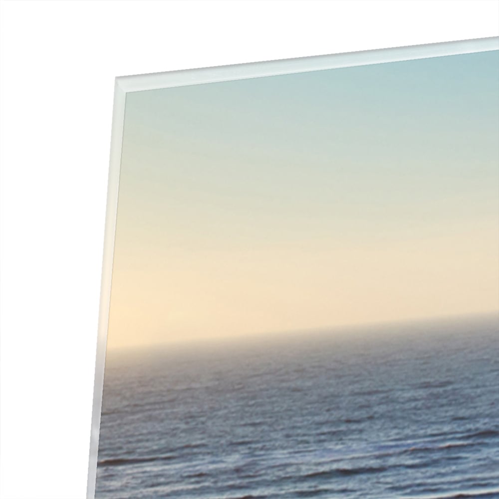 Glasbild – Sandweg zum Strand