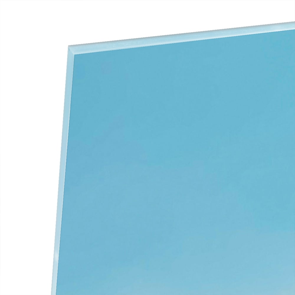 Atemberaubendes Glasbild mit Berglandschaft