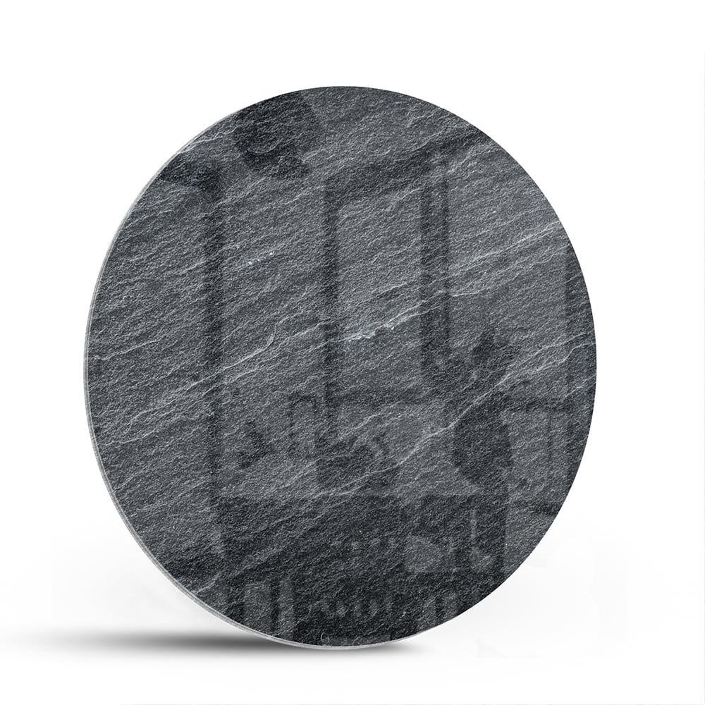 Stilvolles Glasbild mit abstraktem Muster – Glasbild aus Sicherheitsglas, Größe 140x70