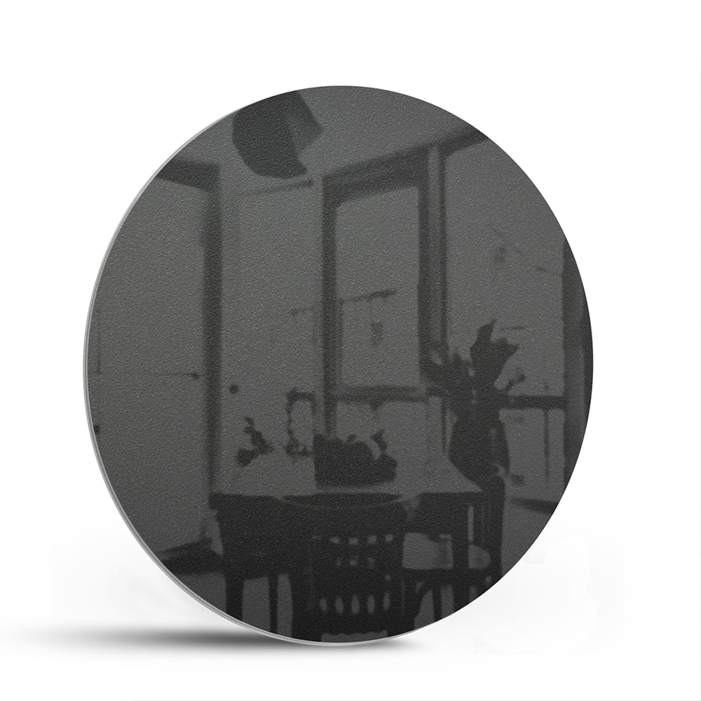Modernes Glasbild im Schwarz-Weiß-Stil – Glasbild aus Sicherheitsglas, Größe 140x70