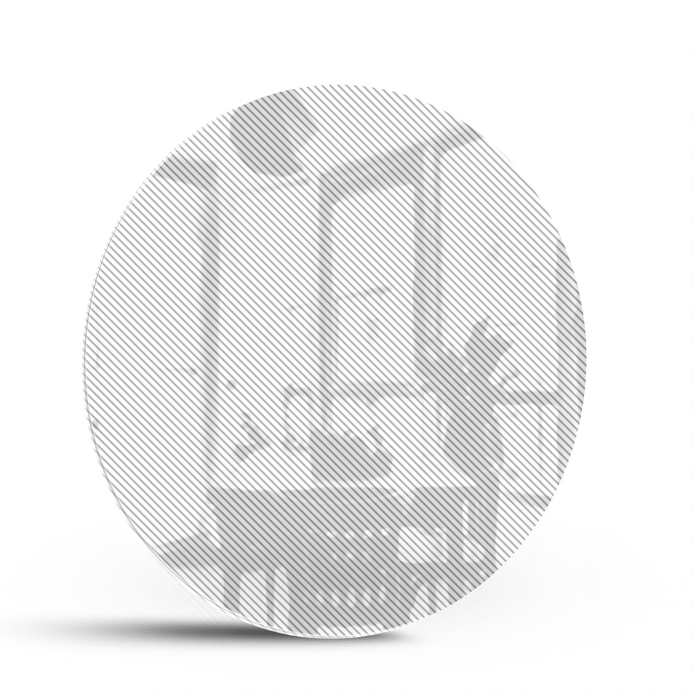 Modernes Glasbild für elegante Wohnräume – Glasbild aus Sicherheitsglas, Größe 140x70