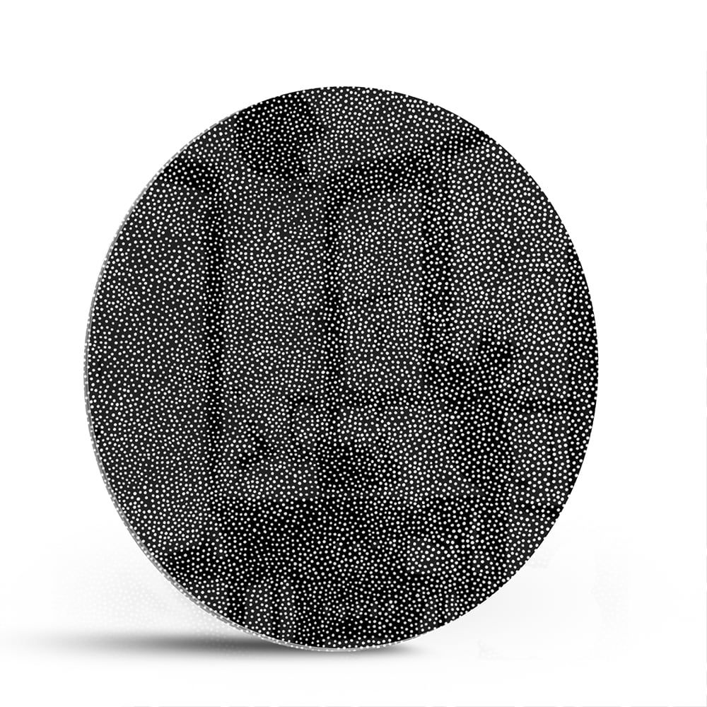 Modernes Glasbild mit abstraktem Muster – Glasbild aus Sicherheitsglas, Größe 140x70
