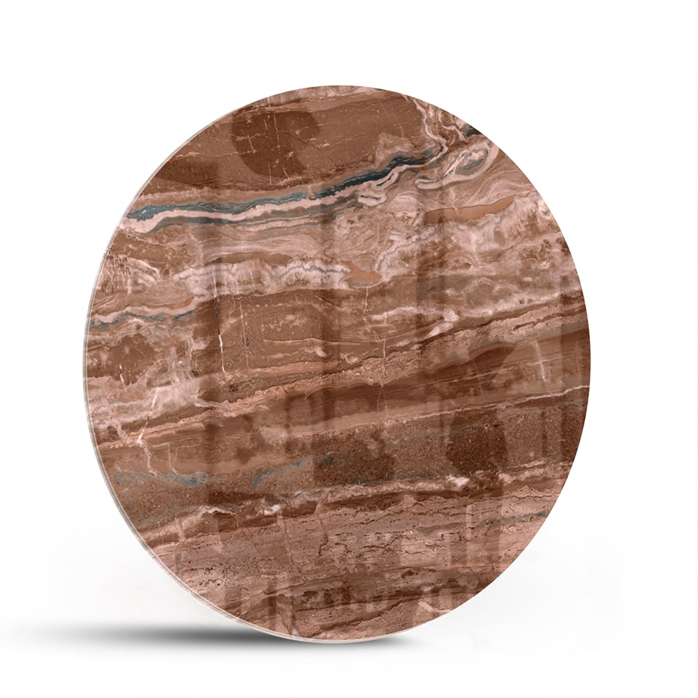 Einzigartiges Glasbild in Erdtönen – Glasbild aus Sicherheitsglas, Größe 140x70