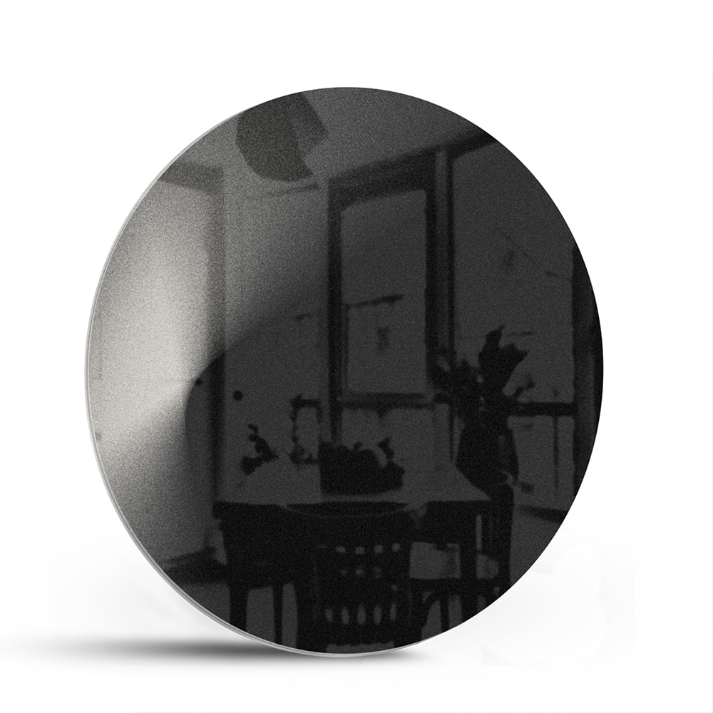 Modernes Glasbild für ein geradliniges Wohnzimmer – Glasbild aus Sicherheitsglas, Größe 140x70
