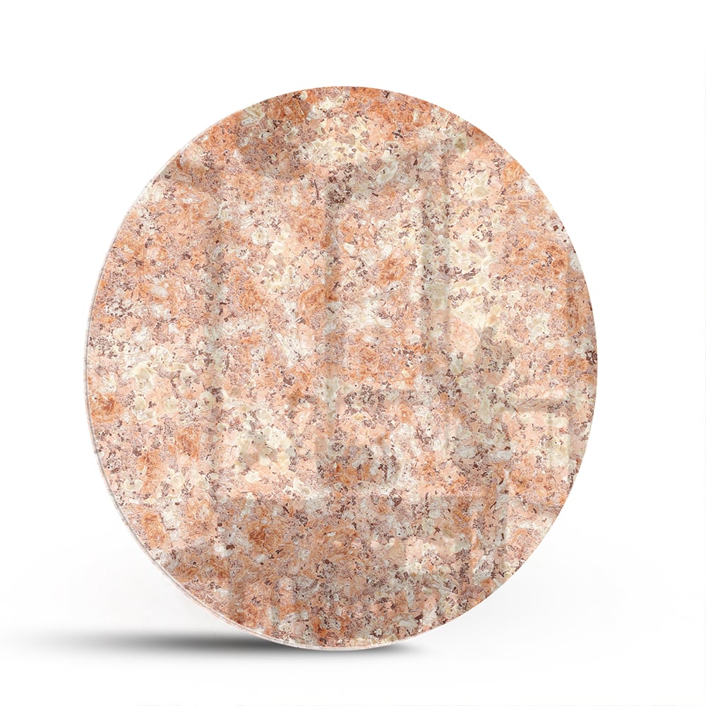Glasbild in sanftem Rosa und Gold – Glasbild aus Sicherheitsglas, Größe 140x70