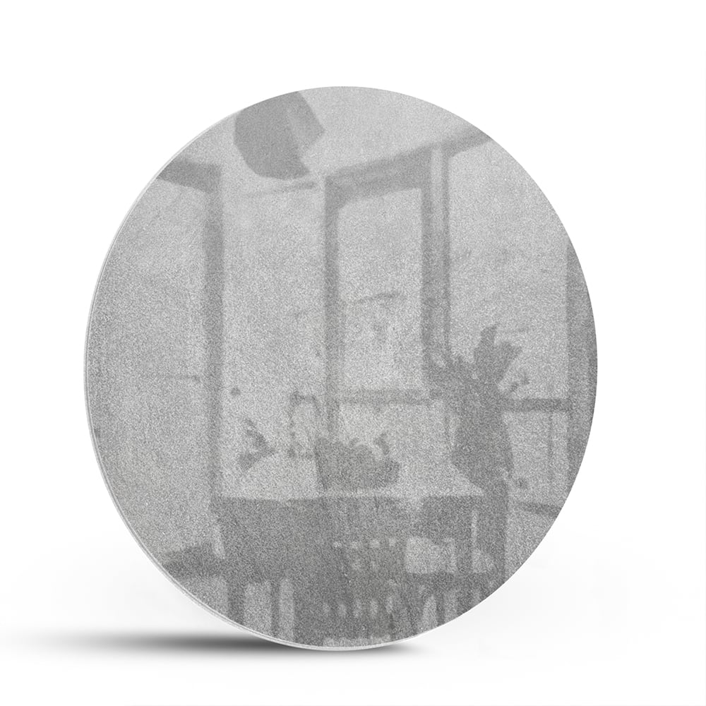Minimalistisches Glasbild mit Händen – Glasbild aus Sicherheitsglas, Größe 140x70