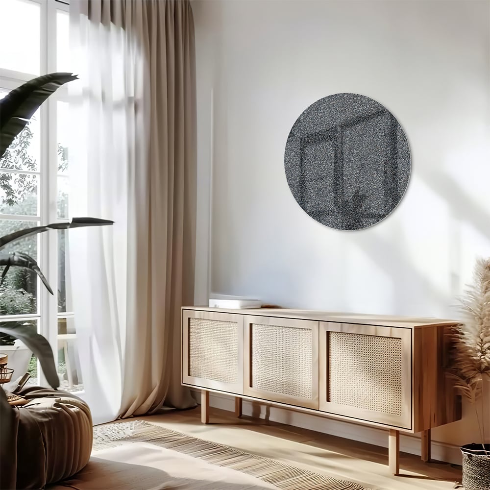 Minimalistisches Glasbild mit elegantem Design